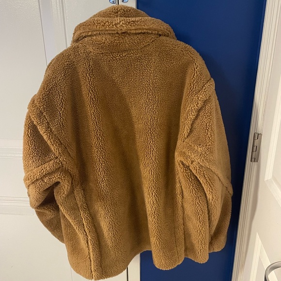 GAP Relaxed Sherpa Moto Jacket (XL Tall) - Picture 2 of 3